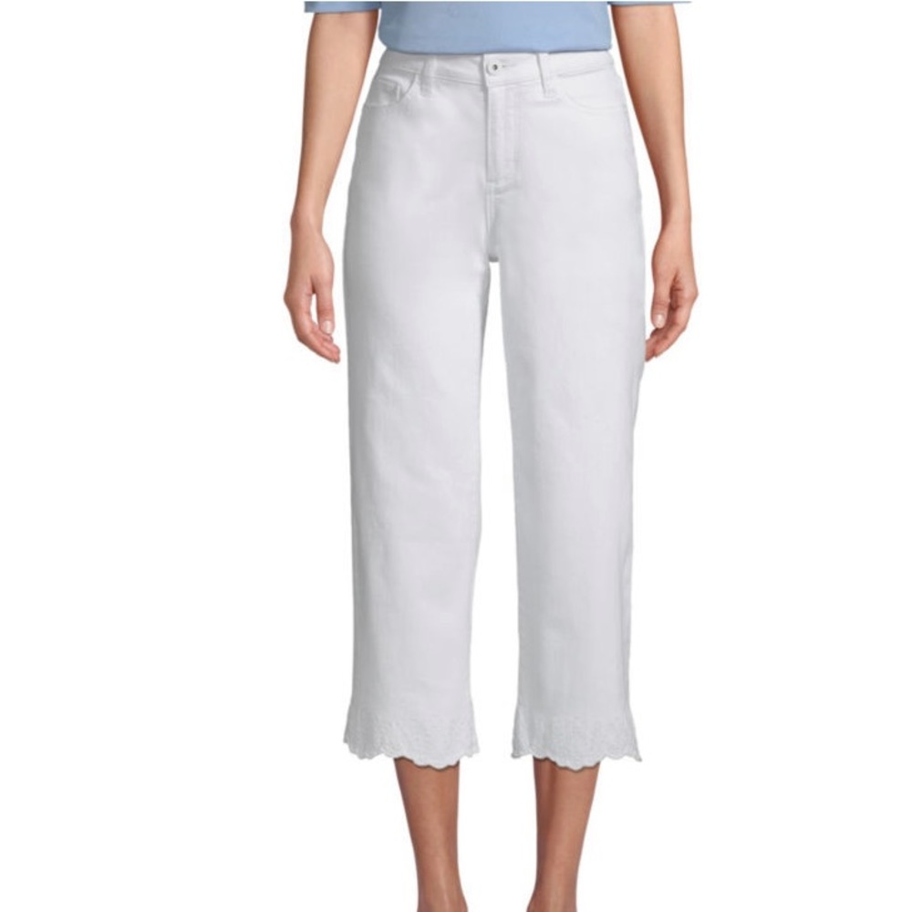 St. John’s Bay Mid Rise Cropped Pants - size 12